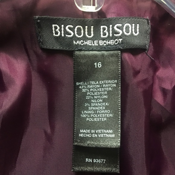 ‼️Sold‼️Bisou Bisou Grey Blazer with Silver Threading - Picture 2 of 8